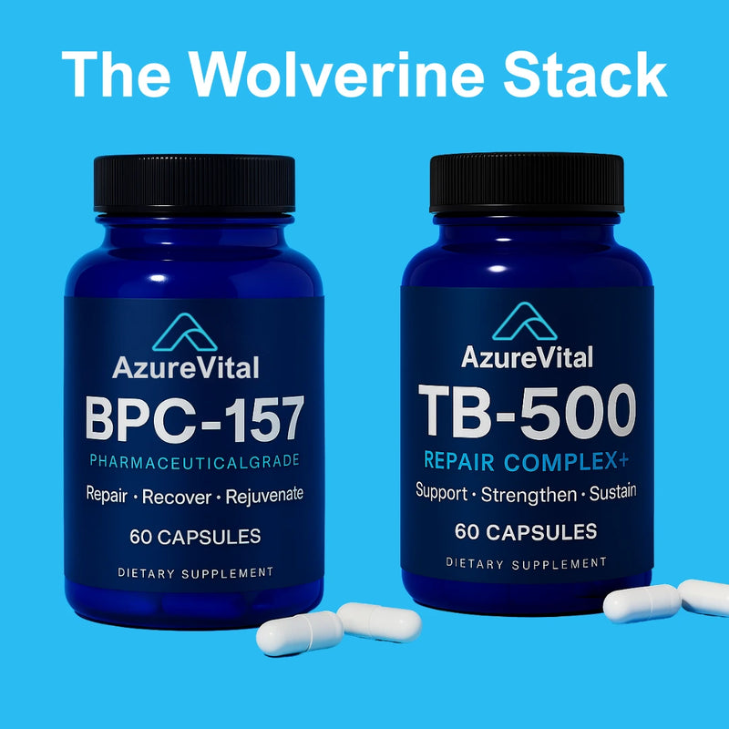 The Wolverine Stack — BPC-157 and TB-500 recovery bundle